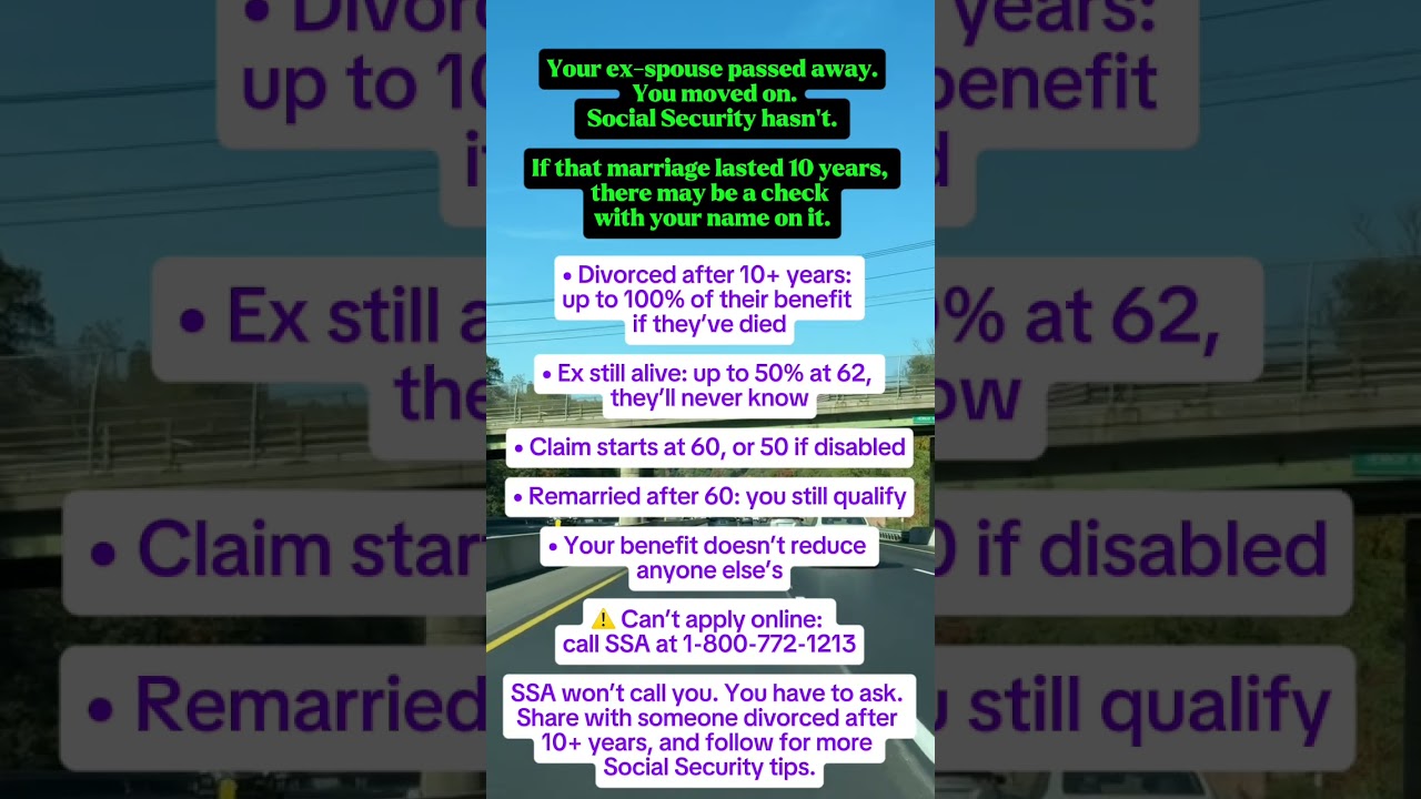 Social Security May Still Owe You Money From a Past Marriage #SocialSecurity #personalfinance #viral