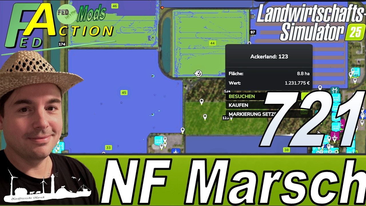 LS25 🚜 721 NF Marsch 4fach Der Wald muss weg #landwirtschaftssimulator25 #letsplay #farmingsimulator
