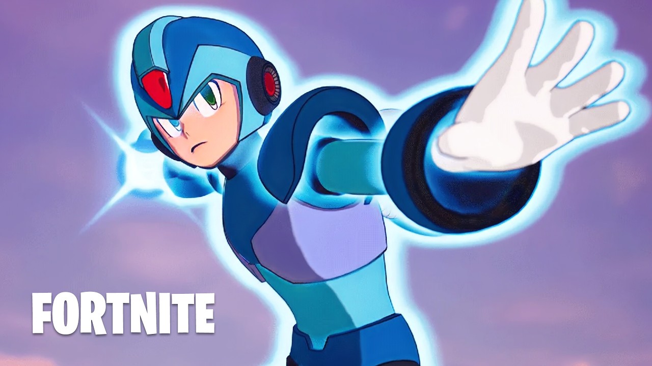 ผมเล่น Rockman ในเกม Fortnite