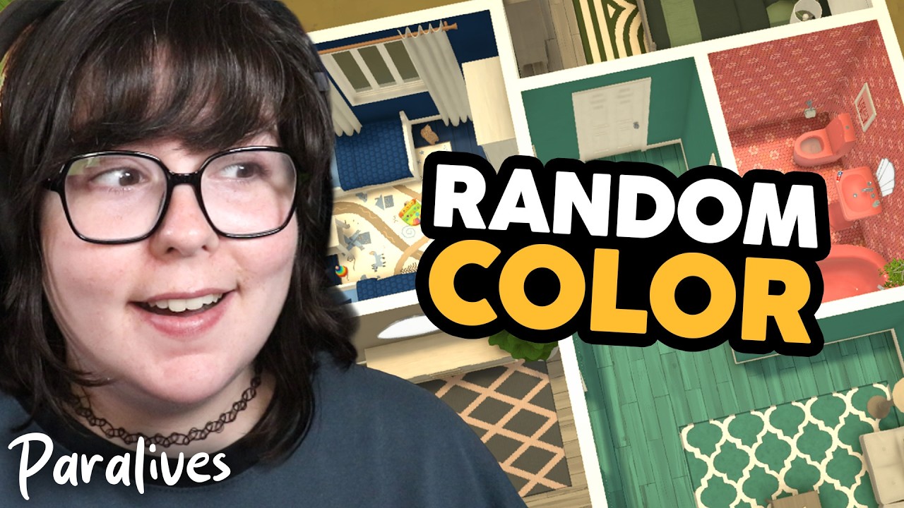 Every Room is a Different Color in Paralives