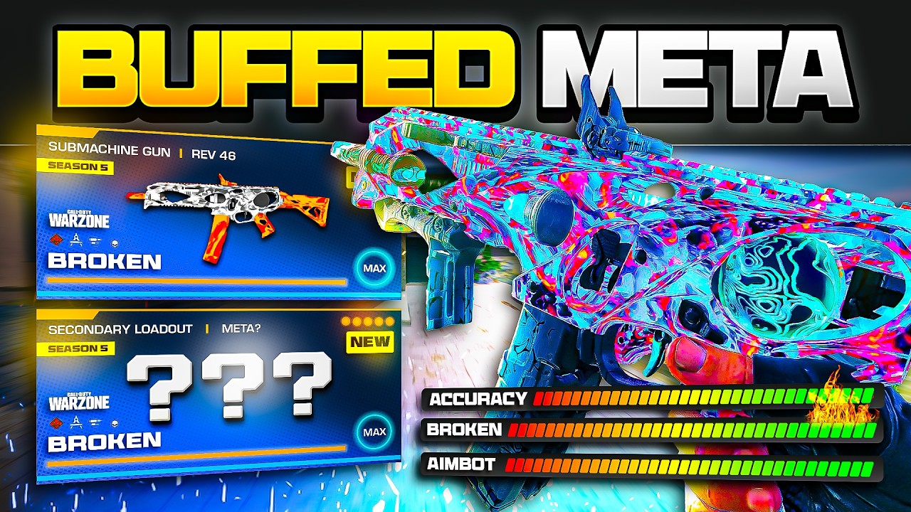 the BEST *BROKEN* META LOADOUT in Warzone after the NEW UPDATE! (BUFFED REV 46 Setup)