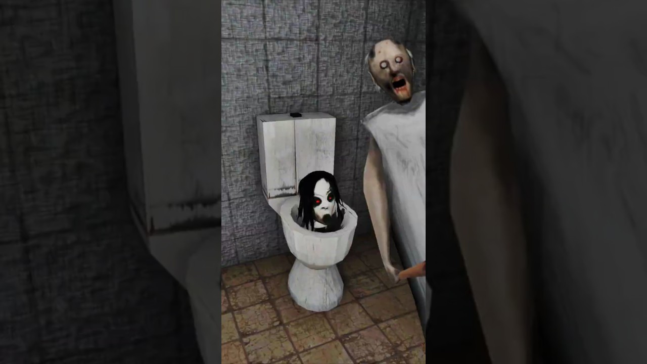 Slendrina Toilet Jumpscare in Granny 2 Update #gaming #horror