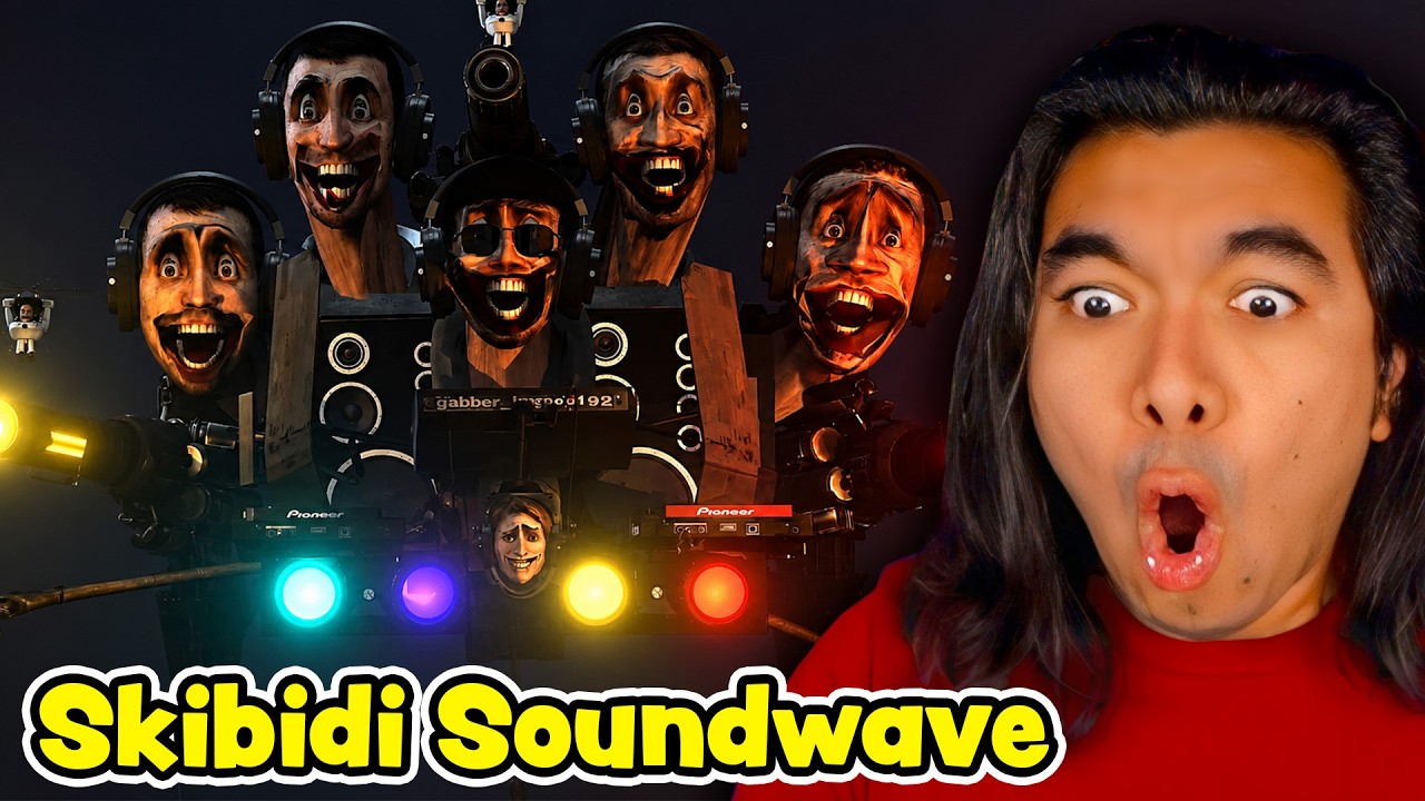 REACCIONÉ A SKIBIDI SOUNDWAVE LA HISTORIA ALTERNA DE SKIBIDI TOILET