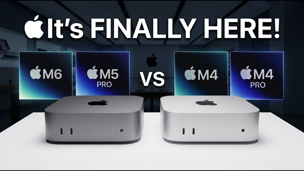 BREAKING NEWS! The New M6 & M5 Pro Mac Mini Is HERE... And It's INSANE!