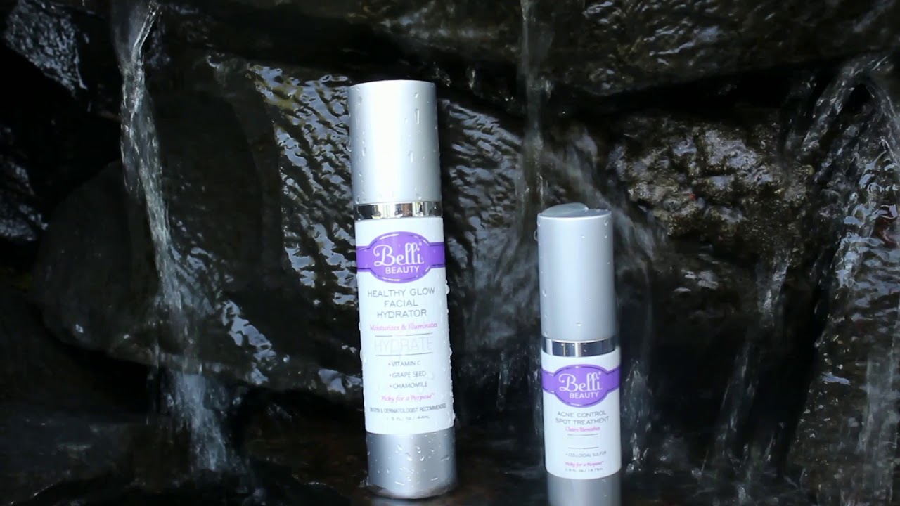 Natural Waterfall Belli Skincare Products