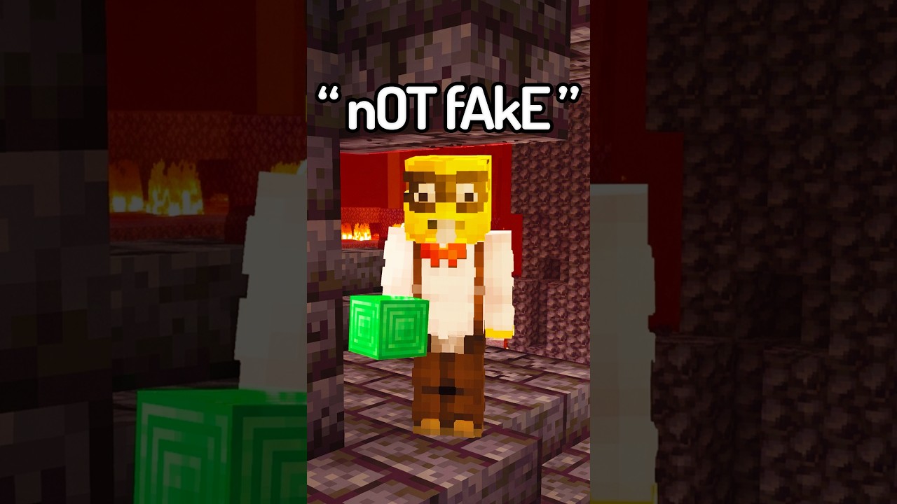 I Found The STUPIDEST Fake Minecraft Speedrun...