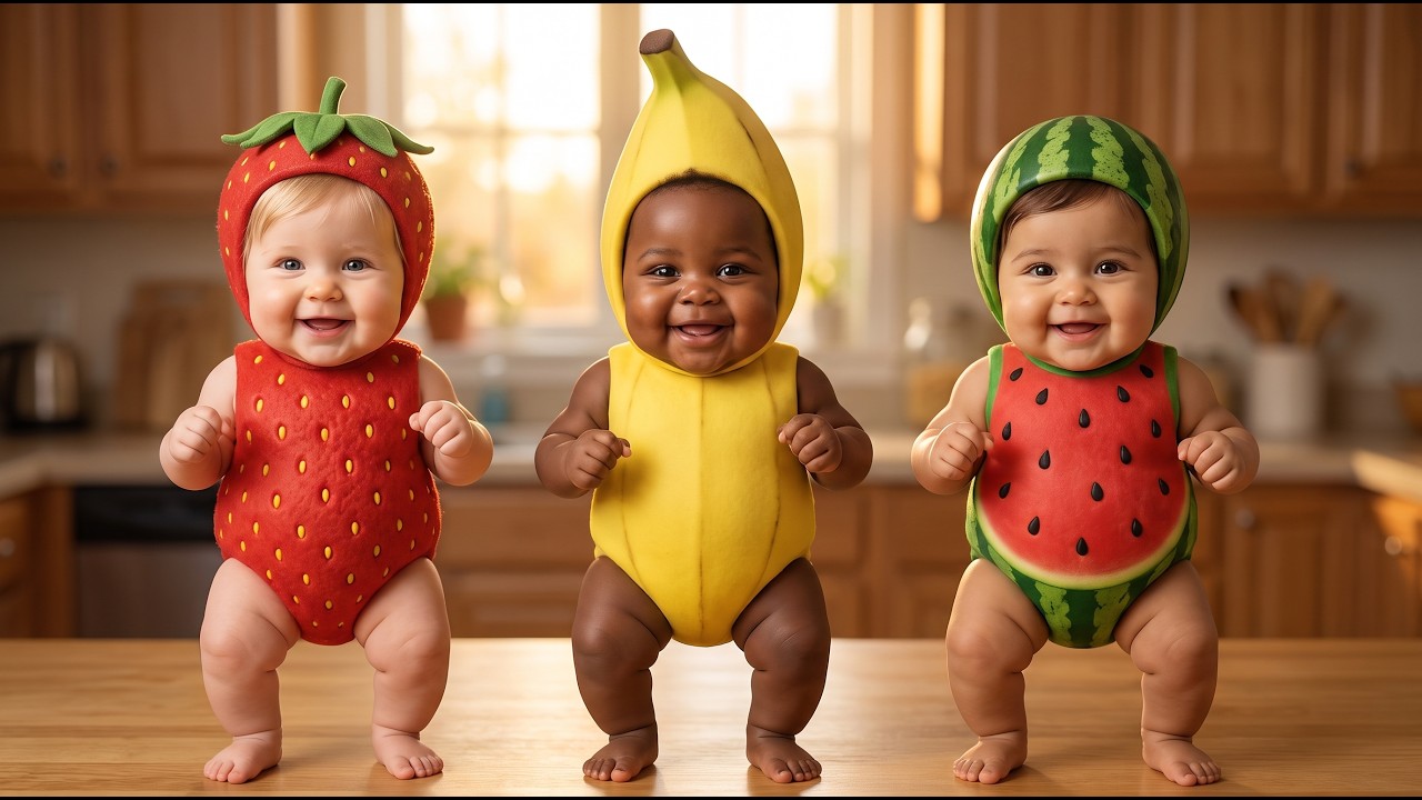 Dudi Dudi Dam Dam Dance | Dodi Dodi Dum Dum Kids Dance | Fruit Babies | Kids & Babies Rhymes