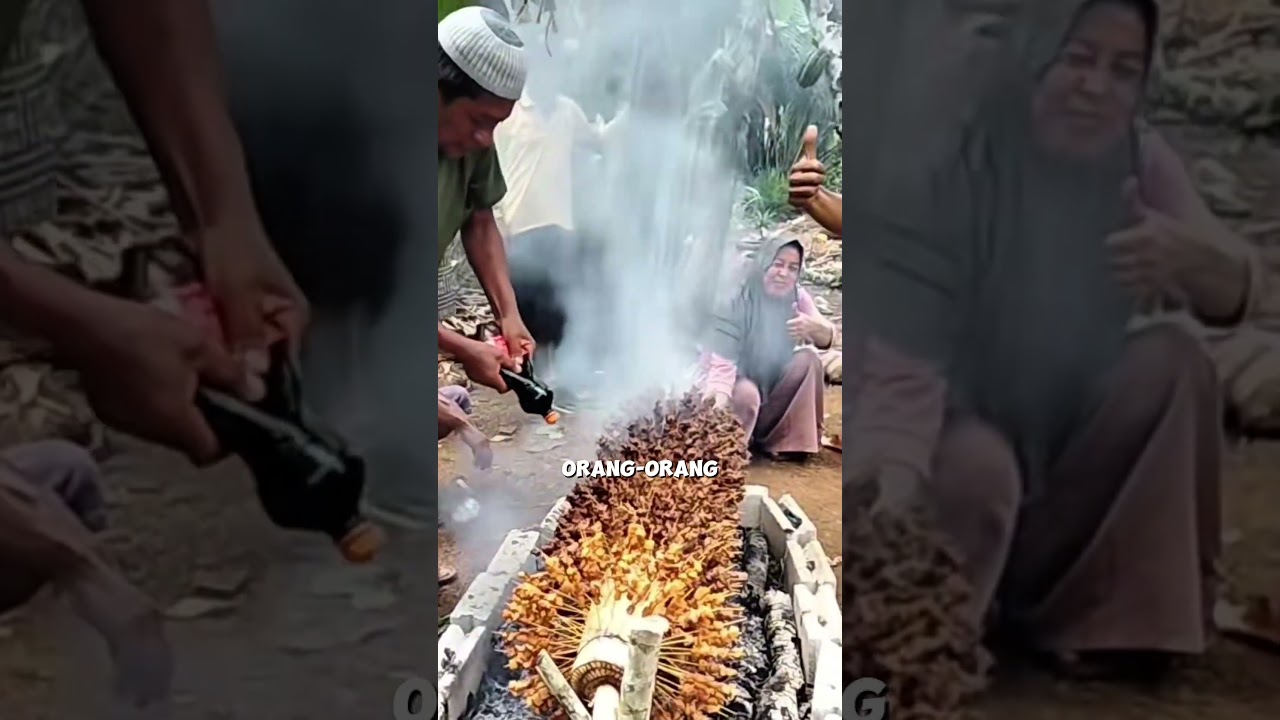 Cara Cepat Membuat Sate #pertanian #satekambing #kuliner #trikpintar