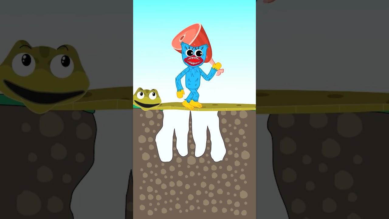 Huggy Wuggy Hurt The Snake But He Paid For It | Funny Animation 🤣🤣🤣 #shorts #animation #story
