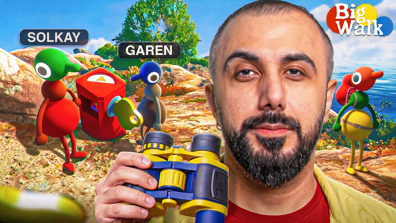 EĞLENCE DOLU GİZEMLİ YOLCULUK! - gülmekten oynayamadık 🤣 | EKİPLE BIG WALK