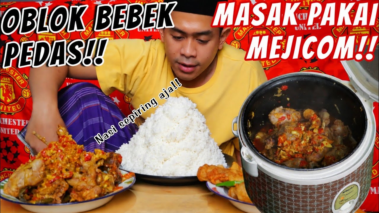 BERSYUKUR!! ANAK KOSAN MAKAN & MASAK OBLOK BEBEK PEDAS PAKAI MEJICOM!!