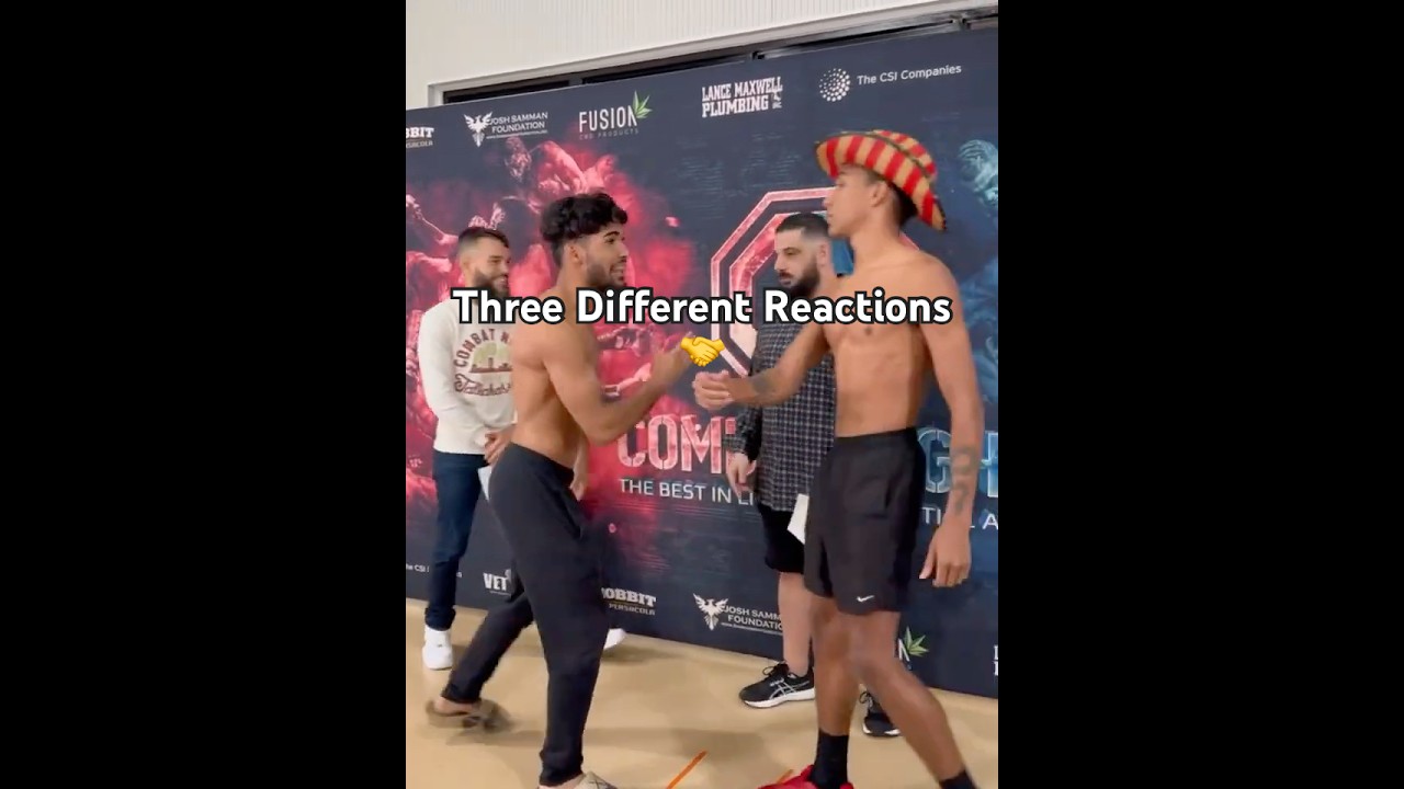 Who did it best…or worst? #mma #faceoff #disrespect #friend #combatsports