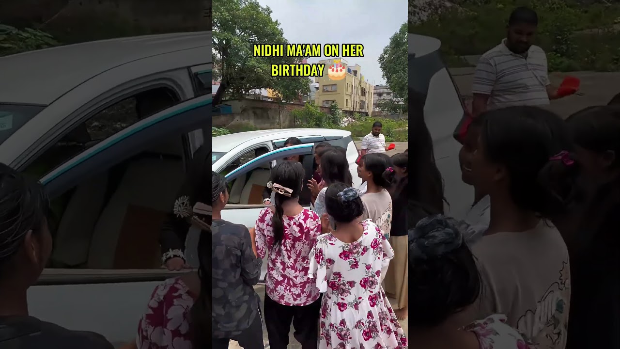 Nidhi ma'am on her birthday 🎊🎂 #motivation #inspiration #fyp #instaviral #trendingnow #reels