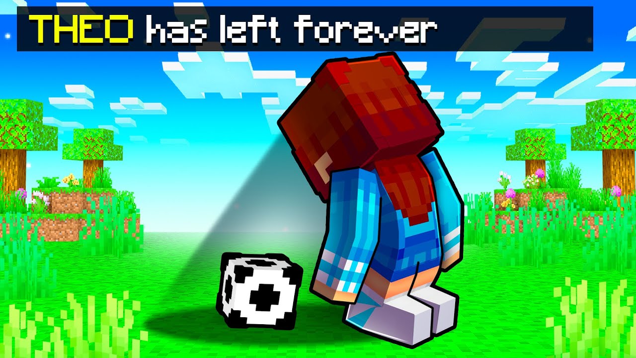 ¡THEO se FUE de MINECRAFT para SIEMPRE! 😭💔