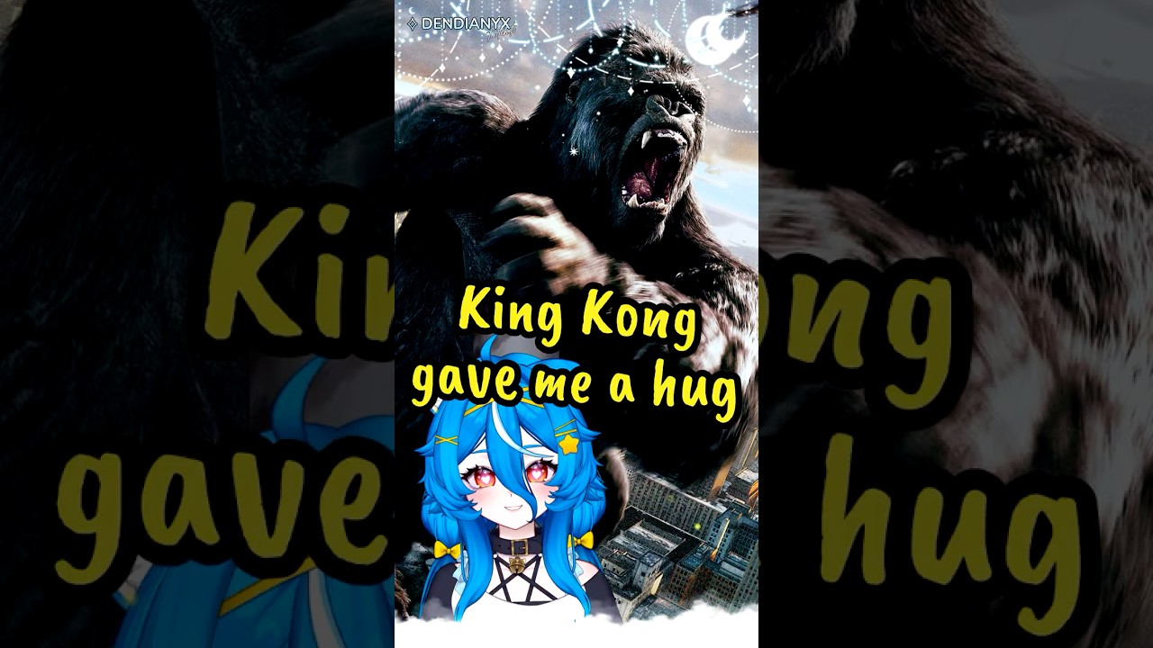 King Kong gave me a #HUG!