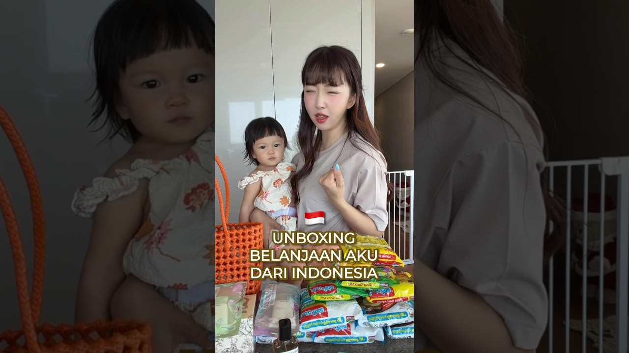 UNBOXING HAUL BELANJAAN TITIPAN DARI INDONESIA !