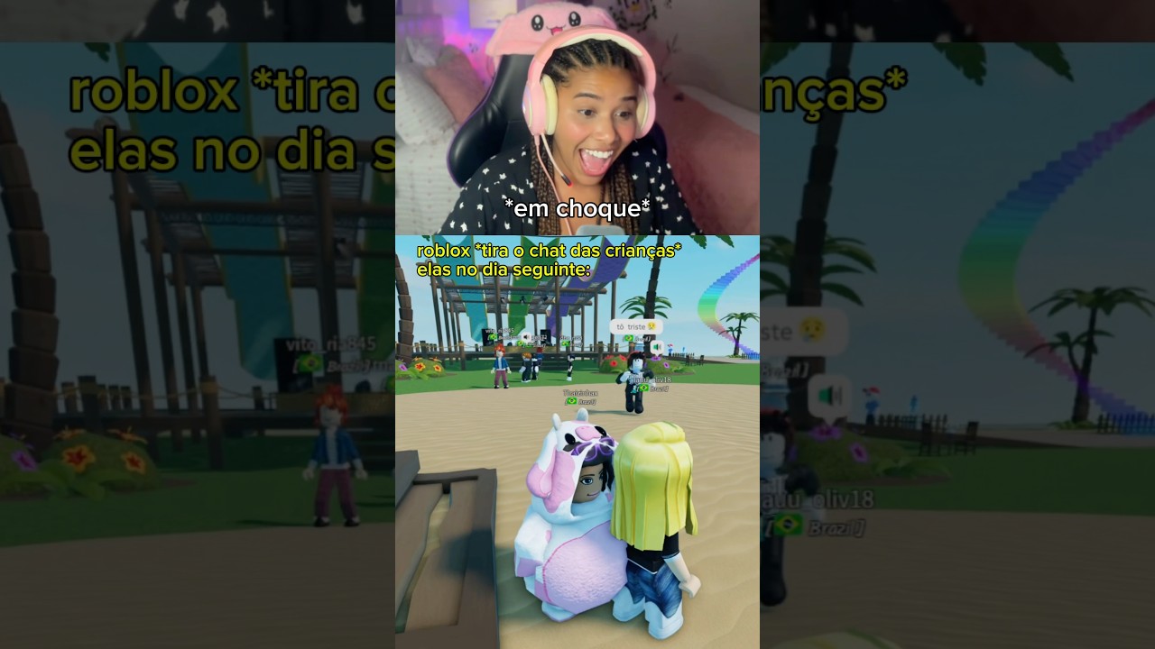 AS CRIANÇAS ESTÃO SEM LIMITES NO ROBLOX #roblox