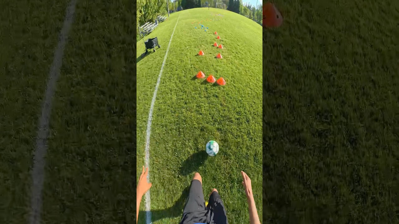 PURE MESSI WINGER DRIBBLING DRILL🔥 #soccer #football #footballskills #footwork #skills