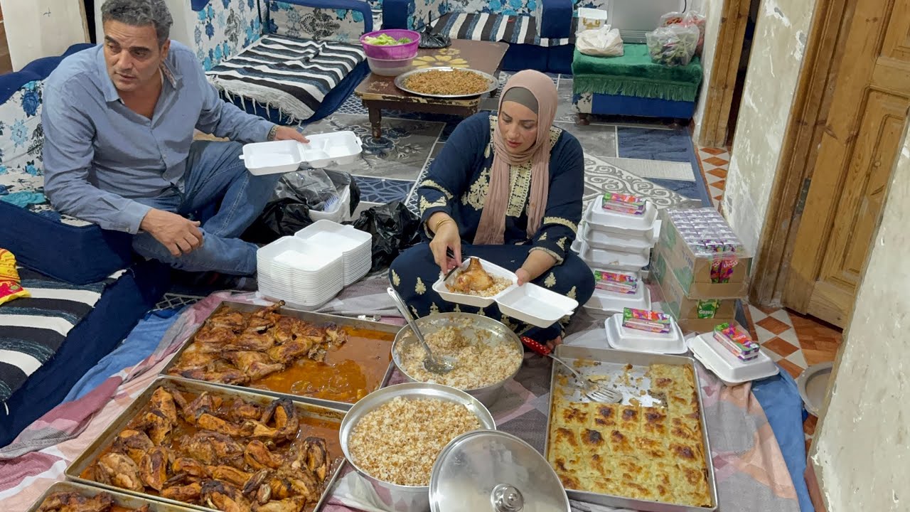  عملت اكبر عزومه مكنتش هعرف اعدي اليوم ده عادي ده يوم صعب
