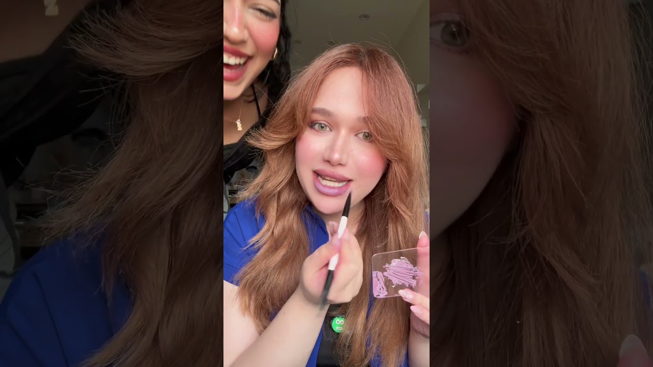 What do you think of the color?? #explore #Barbie_Rat #fypシ #experiment #lipstick