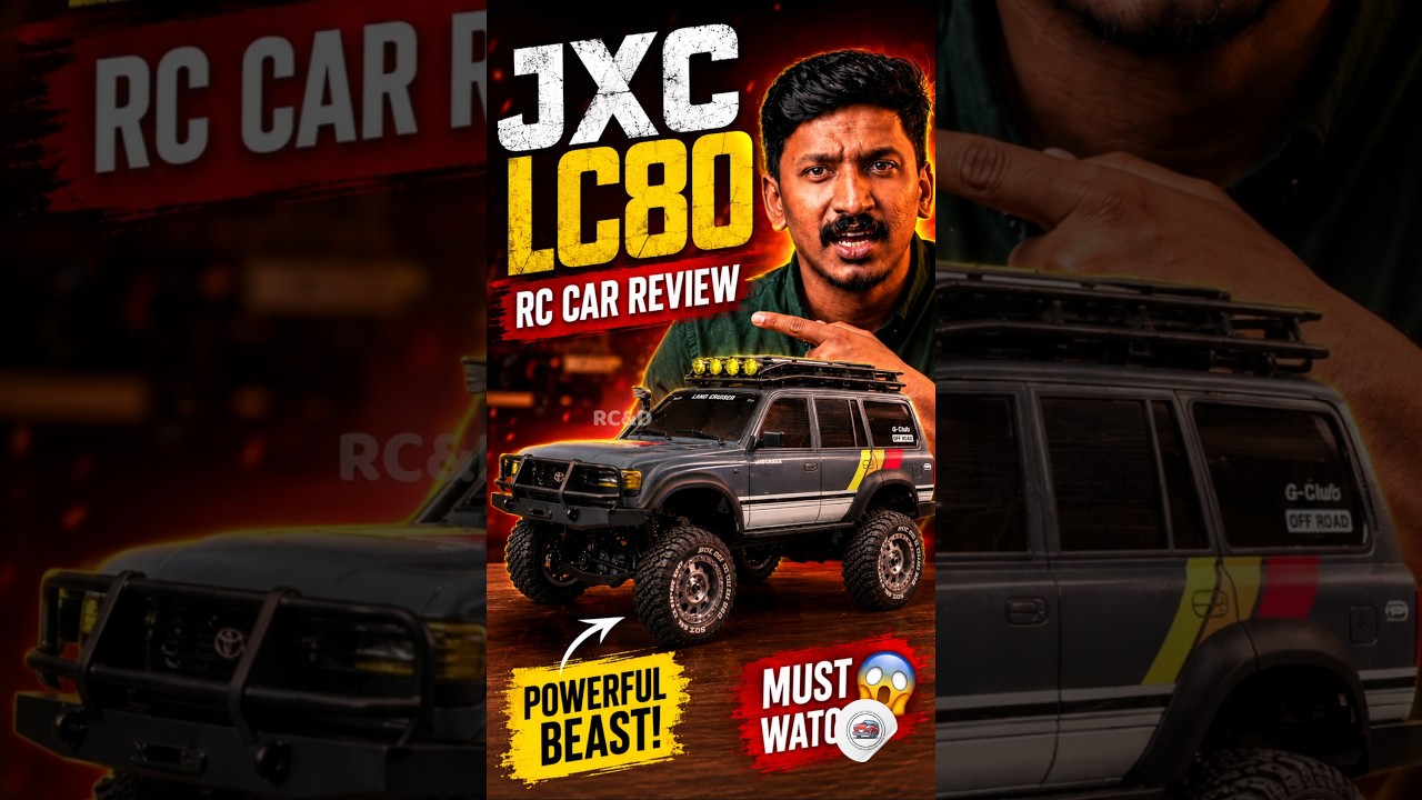 JXC LC80 Review Malayalam 🔥 | വാങ്ങണോ? പ്രശ്നങ്ങൾ എന്തൊക്കെ? | RC Crawler Review