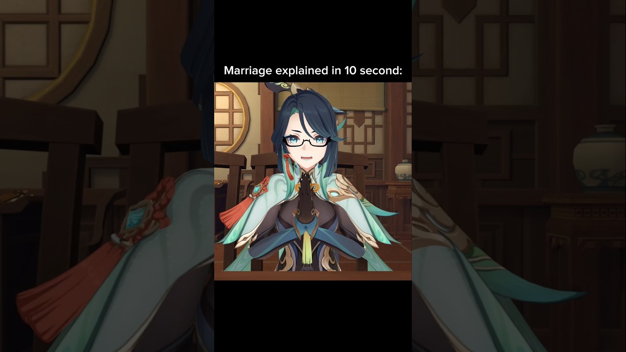 Marriage Life. 🥲 #genshinimpact #xianyun #zhongli #genshin #animation