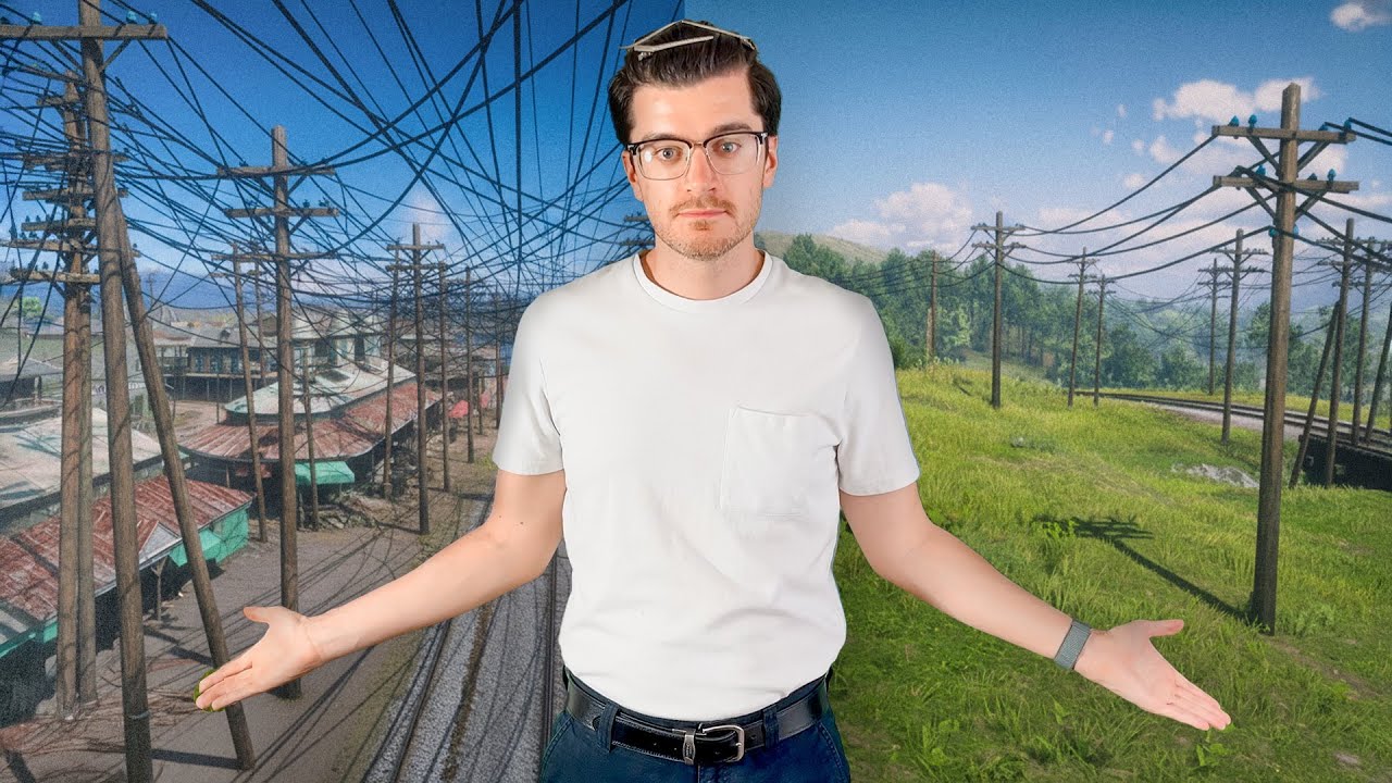 Do Red Dead Redemption 2's Power Lines Connect to Anything?