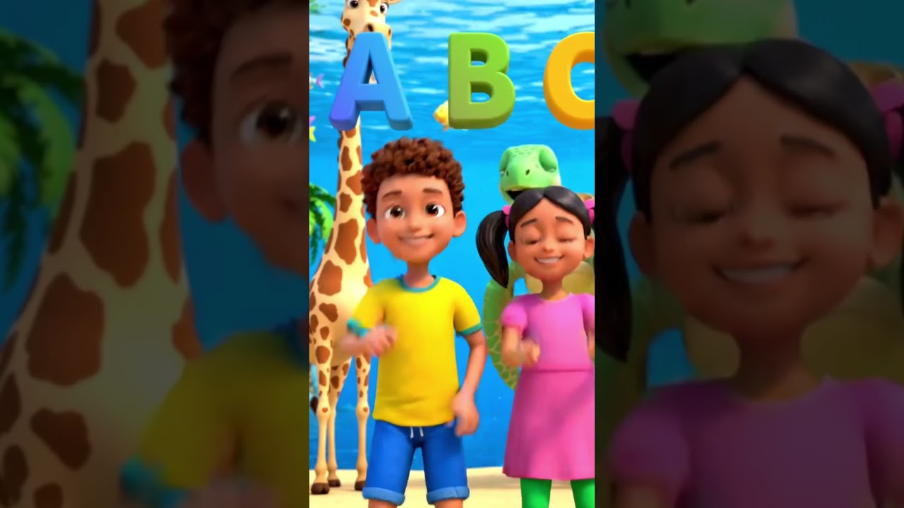 A to Z Letters, Words & Fun | Kids Learning Animation 🚀📚✨