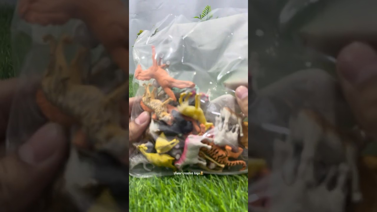 Mini toys satisfying display😍🧸|#animaltoys #toyreview #toyshorts