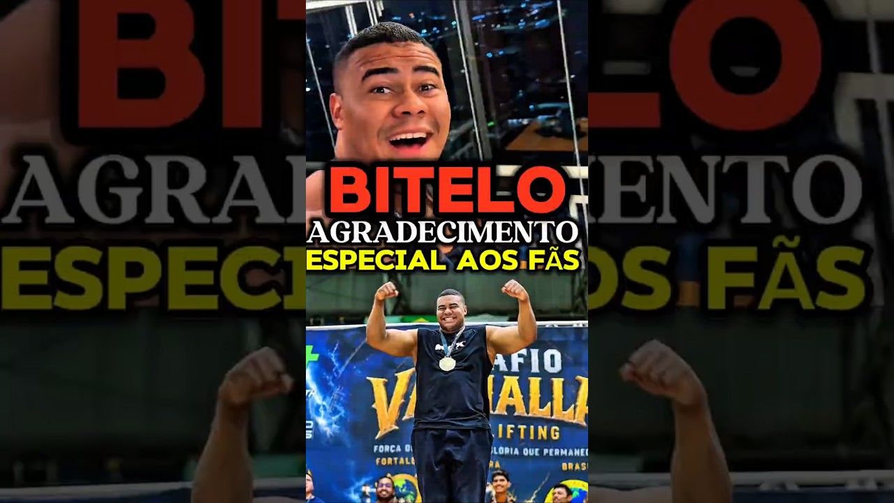 A CONQUISTA DO BITELO E O AGRADECIMENTO AOS FÃS #bodybuilding #bitelo #olympia #shorts