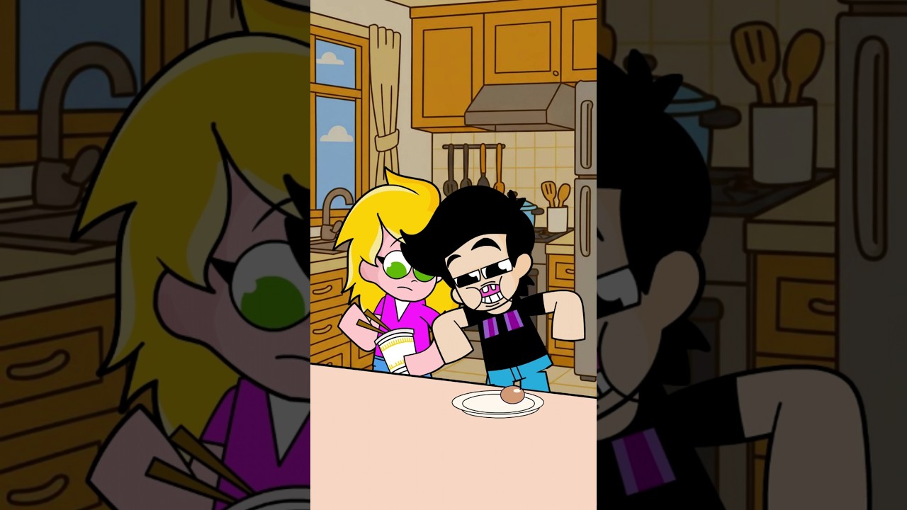 Mi CASIMOCHO no sabe comer huevos 😂 #casimochotv #animation #humor