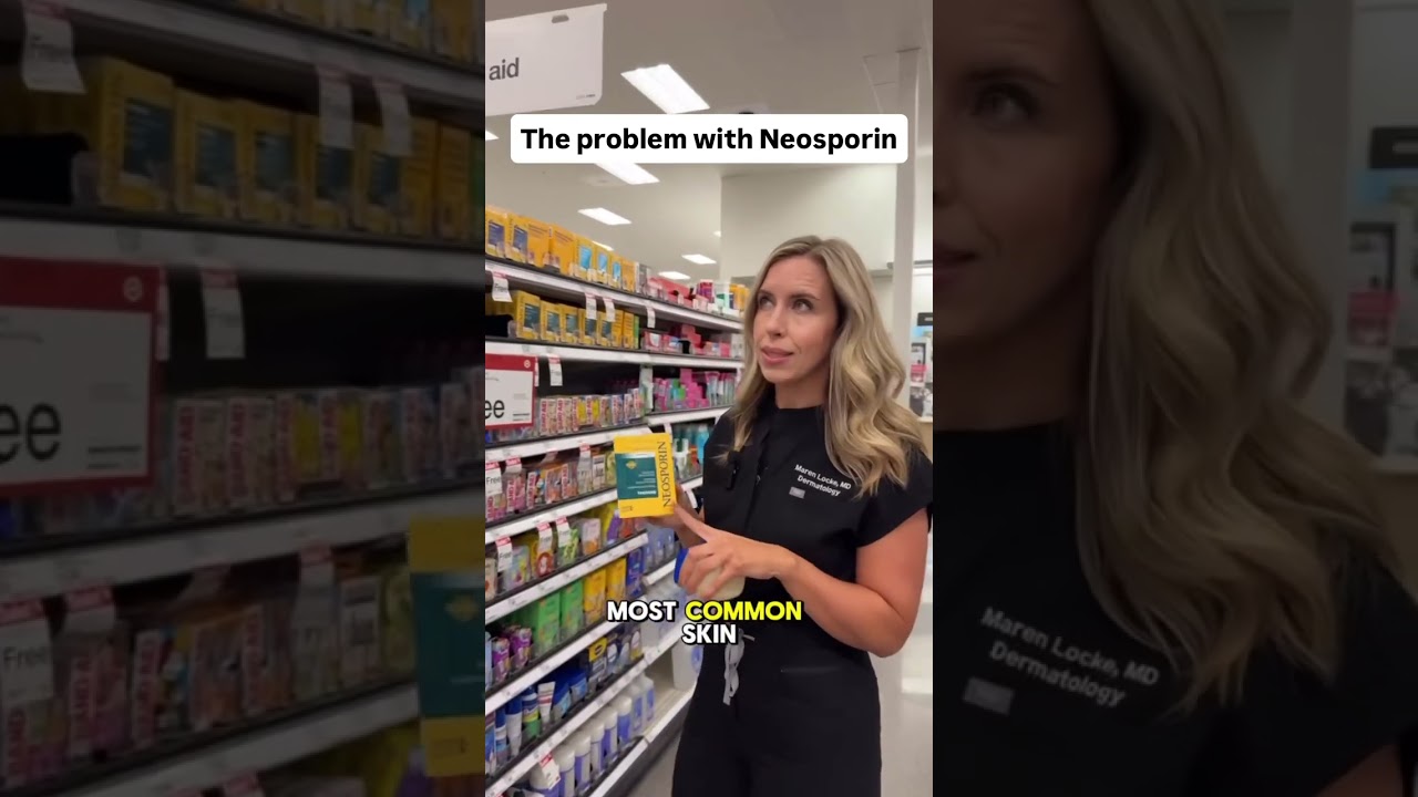 And that’s the tea on Neosporin…just use petroleum jelly!!
