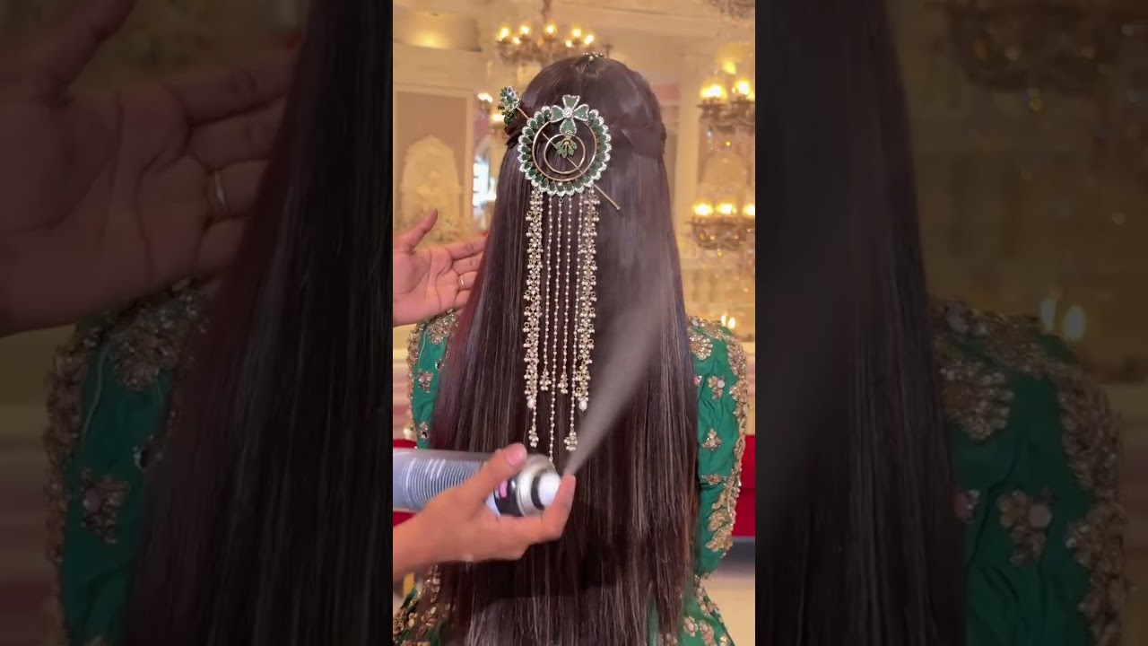 HAIR ACCESSORIES #makeup #wedding #brightskin #makeuptutorial #shorts