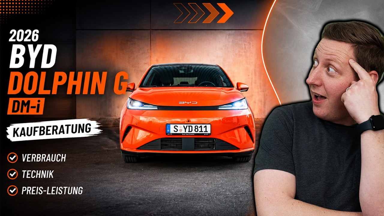 2026 BYD Dolphin G DM-i | AB 18.990€ und 1.040km REICHWEITE | Test, Review, Kaufberatung