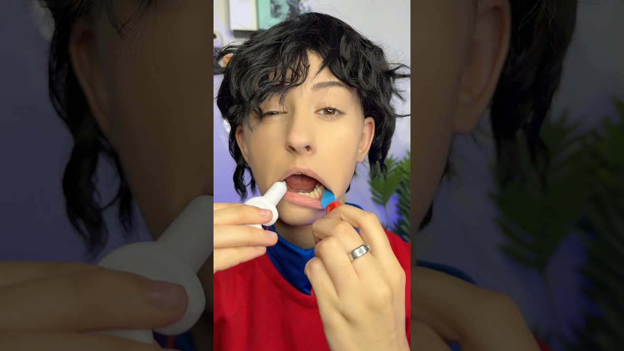 ASMR dentist🦷😱 #asmr #funny #cartoon