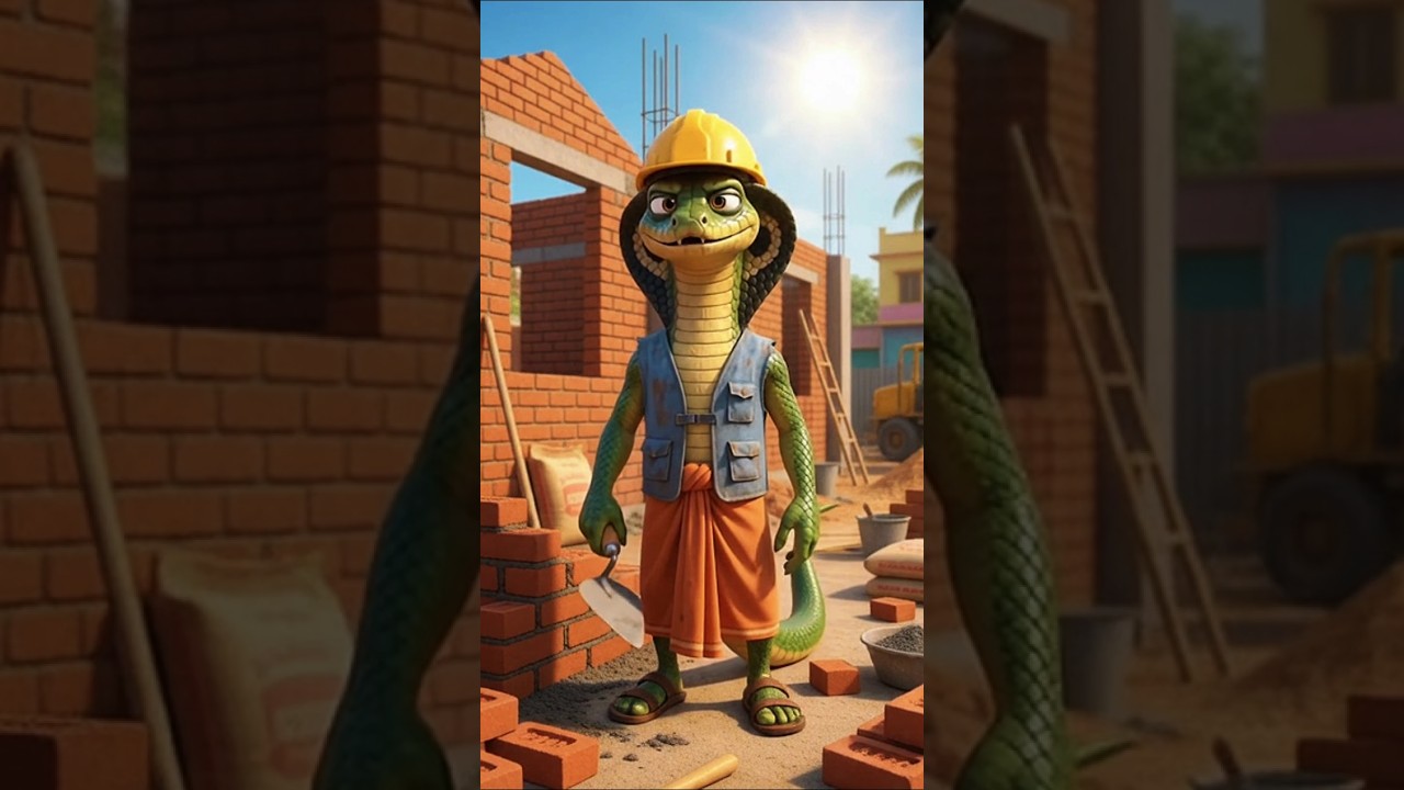 Snake funny story 🤣🐍 #trending #cartoon #animation #shorts #shortsfeed #explainwithmuntaha