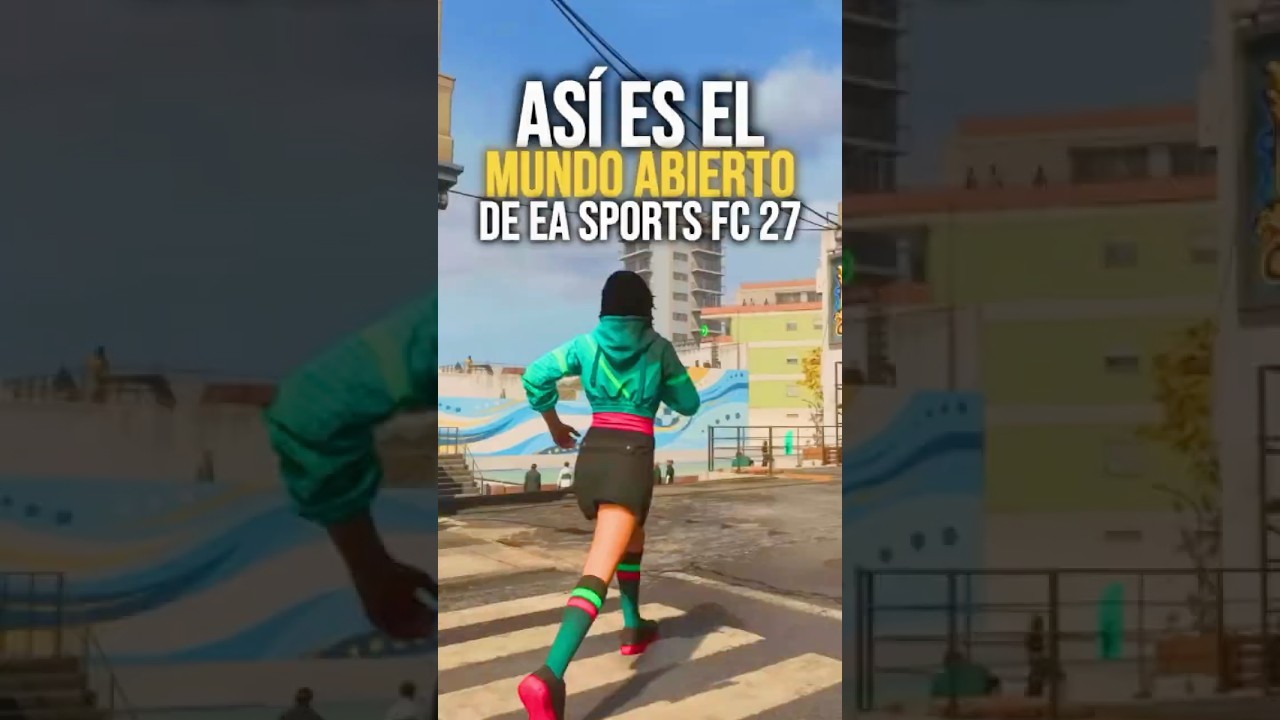Así es el MUNDO ABIERTO de EA Sports FC 27 😱⚽ #easportsfc27 #fifa #gaming #videojuegos #vandal