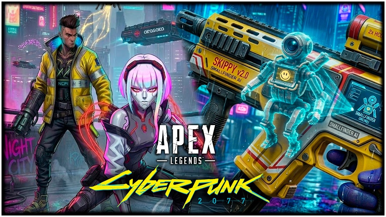 Ya puedo anunciarlo TODO ¡Apex Legends x CYBERPUNK 2077 es REAL! 🔥