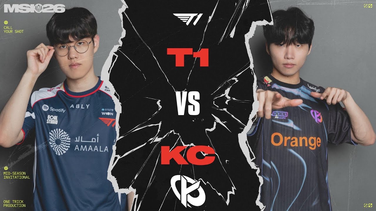 T1 vs KC, L’EUROPE AFFRONTE LA CORÉE ! (MSI 2026)