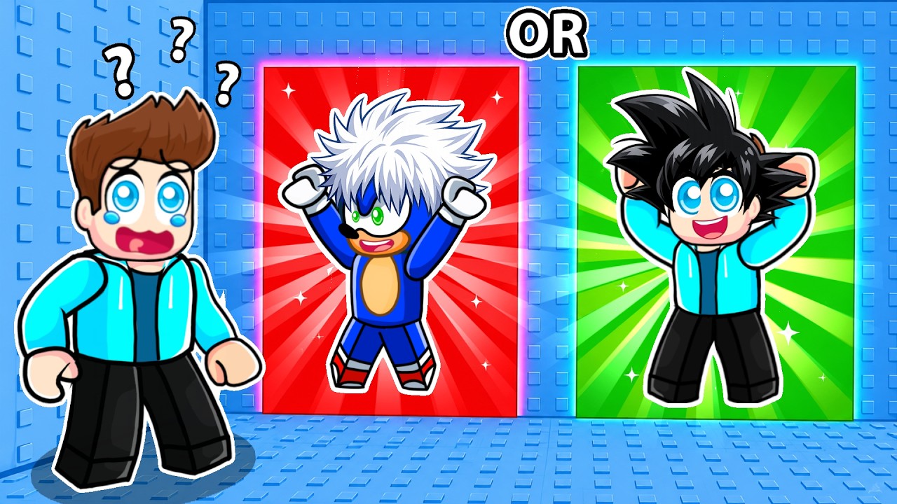 WOULD U RATHER ANIME TOWER IN ROBLOX !!