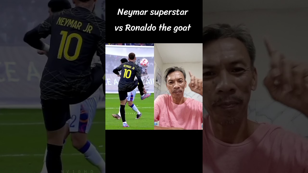 Neymar Unstoppable goal against Ronaldo #footballskills