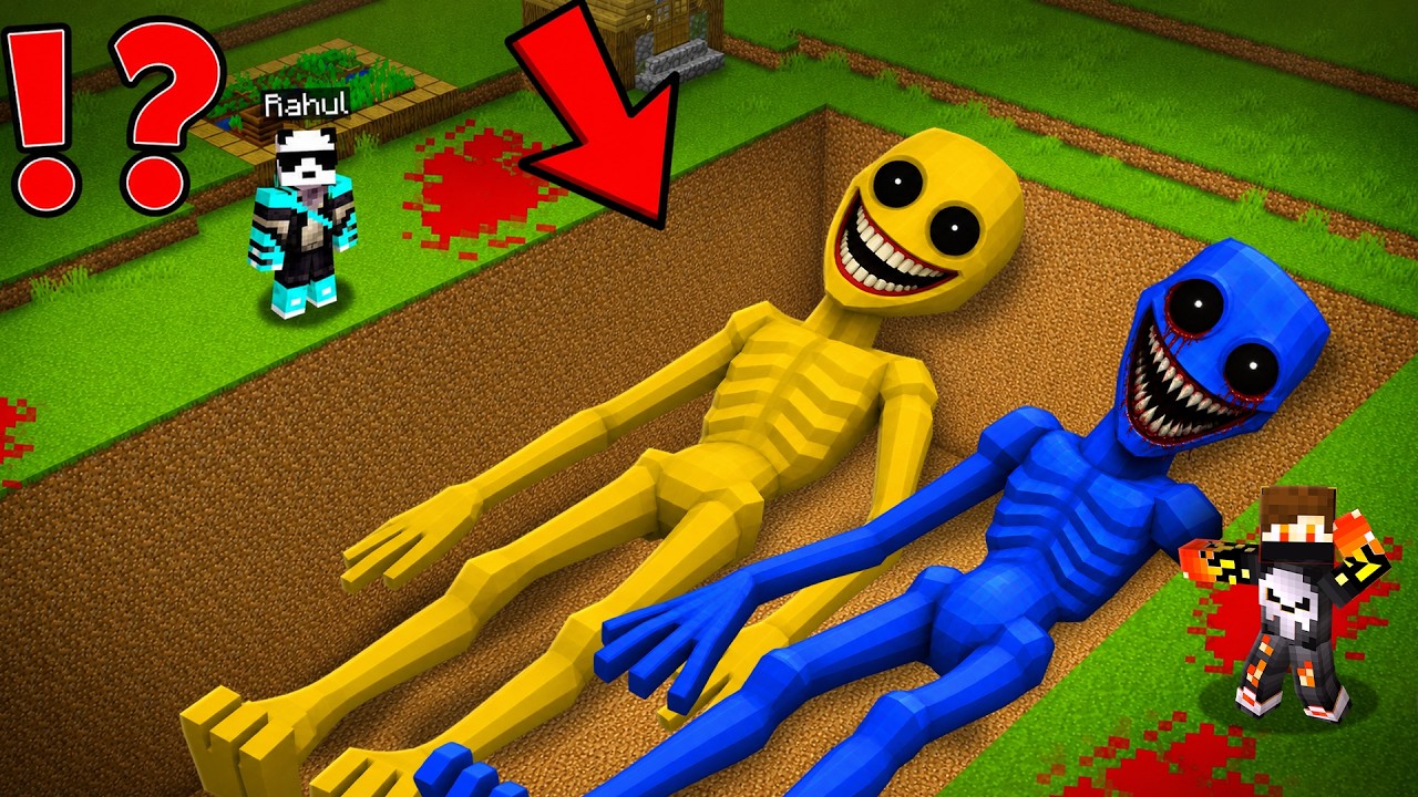 We Found A Buried Giant SCARY VERITY in Minecraft!