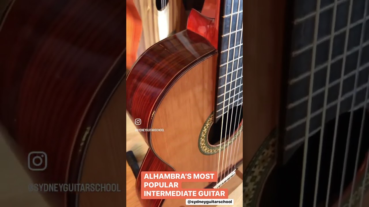 Alhambra’s most popular Intermediate Level Guitar! 🎸😎 🎶 ALHAMBRA 4P