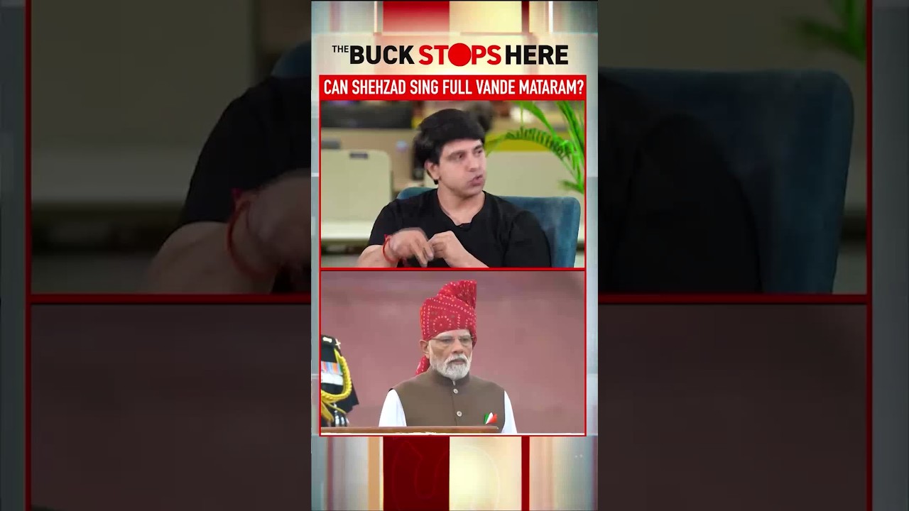 Can Shehzad Poonawalla Sing All 6 Stanzas Of 'Vande Mataram'?