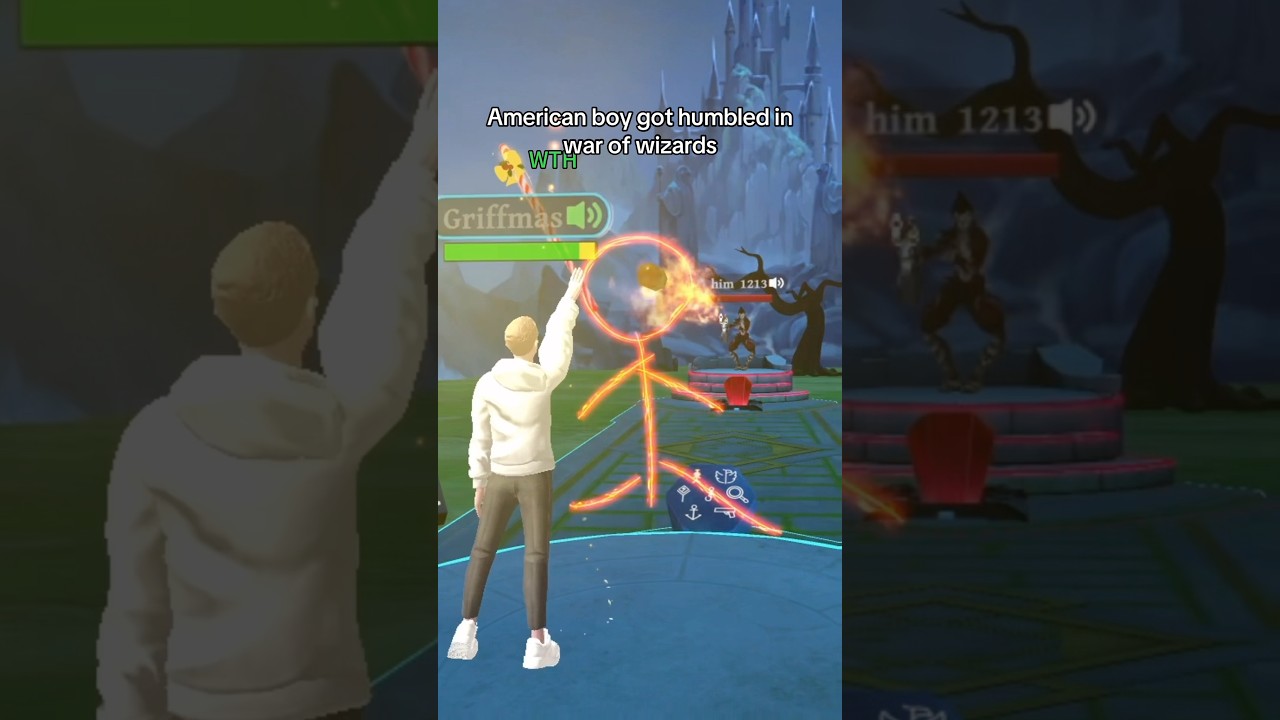 American boy humbled in War of Wizards VR