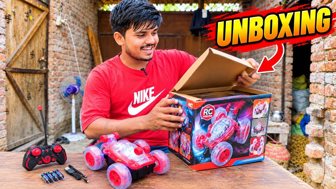 पहली बार खोली ऐसी RC Stunt Car की Unboxing! 🚗🔥