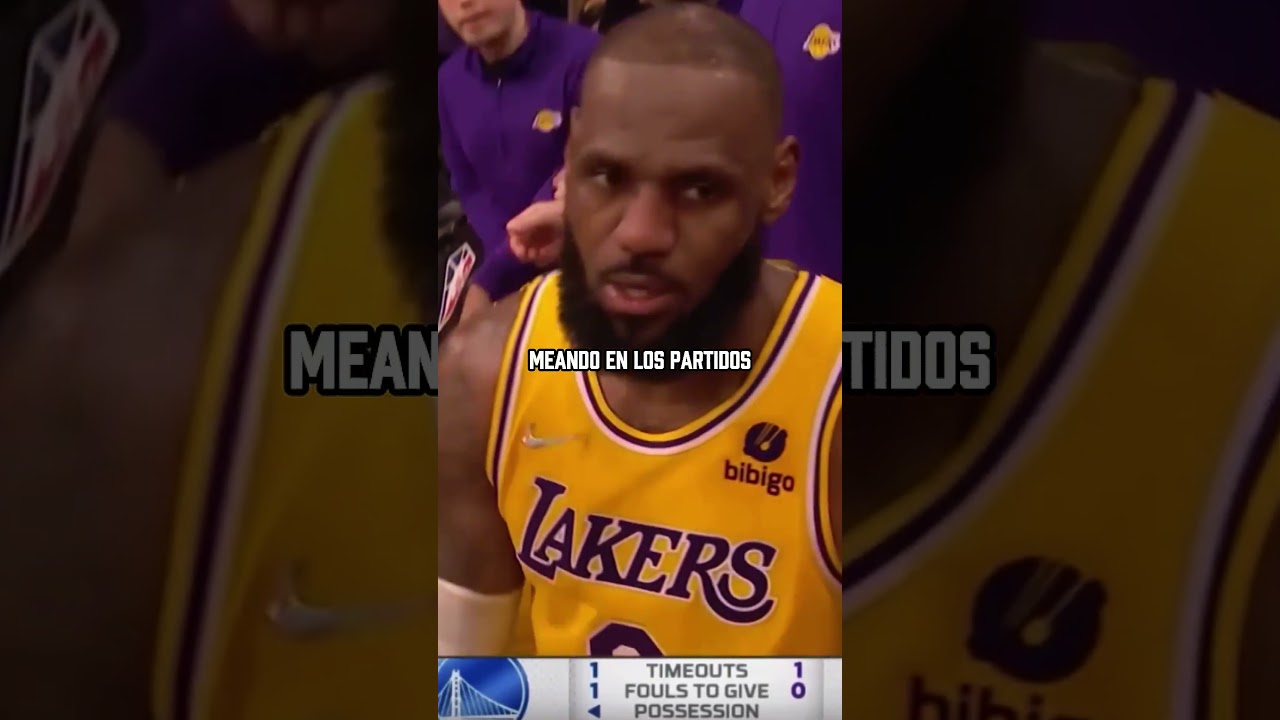 ¿QUE PASA SI UN JUGADOR SE ESTA CAGANDO? #nba #baloncesto #basketball