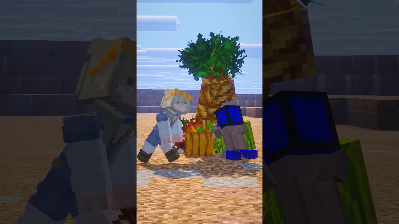 Minecraft, But you PLANT your WORLD...