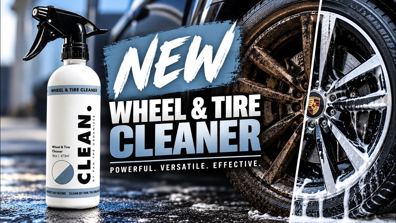 NEW CLEAN By Pan Wheel & Tire Cleaner! | Powerful Cleaning Made Easy