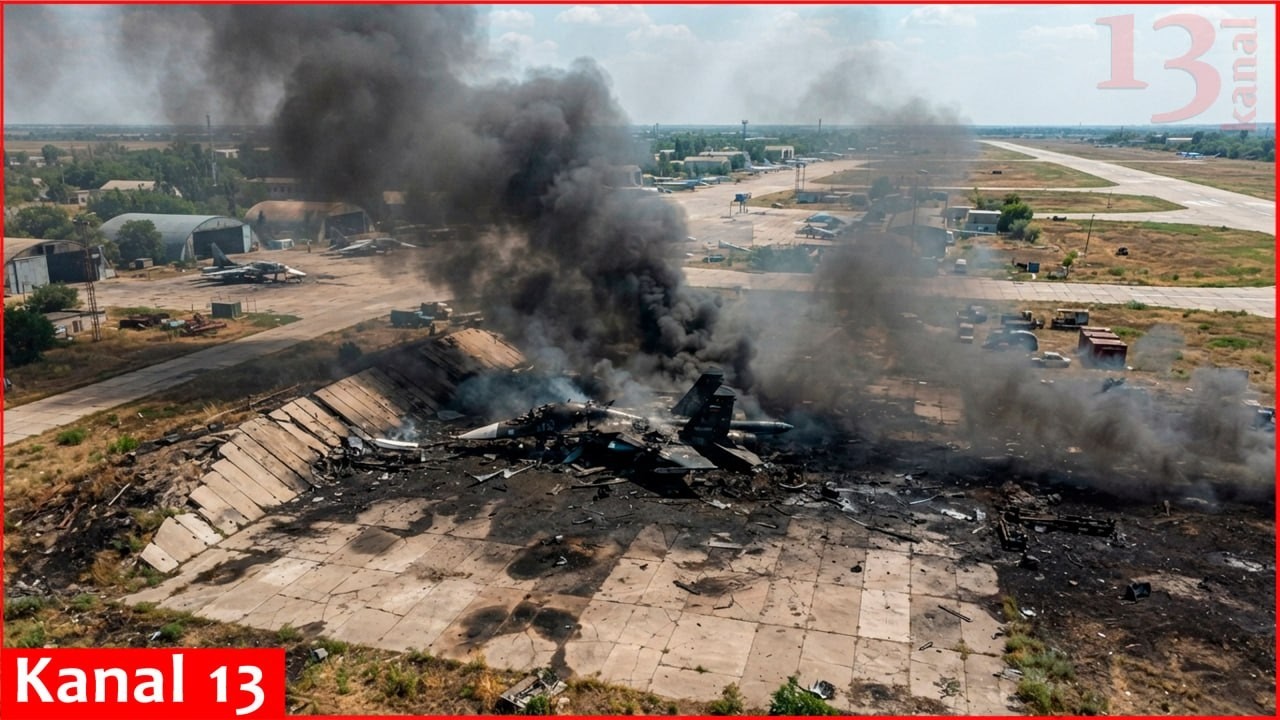 Attack on the Akhtubinsk military airfield in Russia: Su-34 fighter-bomber was damaged